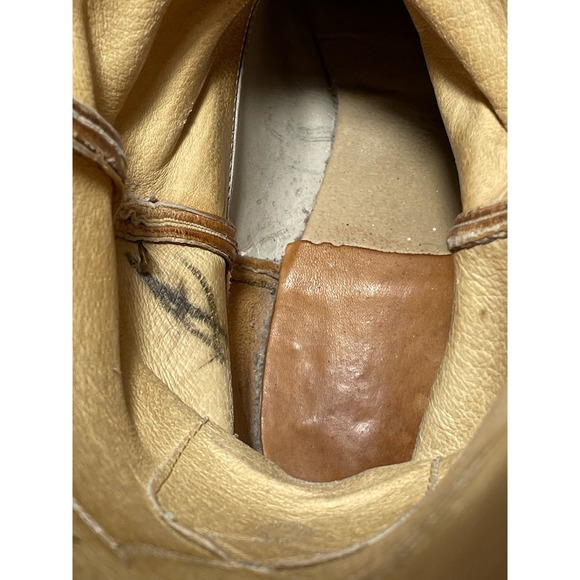 Justin Size Us Men's  13 D Brown Cowboy Boots # 2420 - Picture 9 of 14